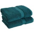 Superior 900GSM Egyptian Cotton 2-Piece Bath Towel Set  Teal 900GSM BATH TL